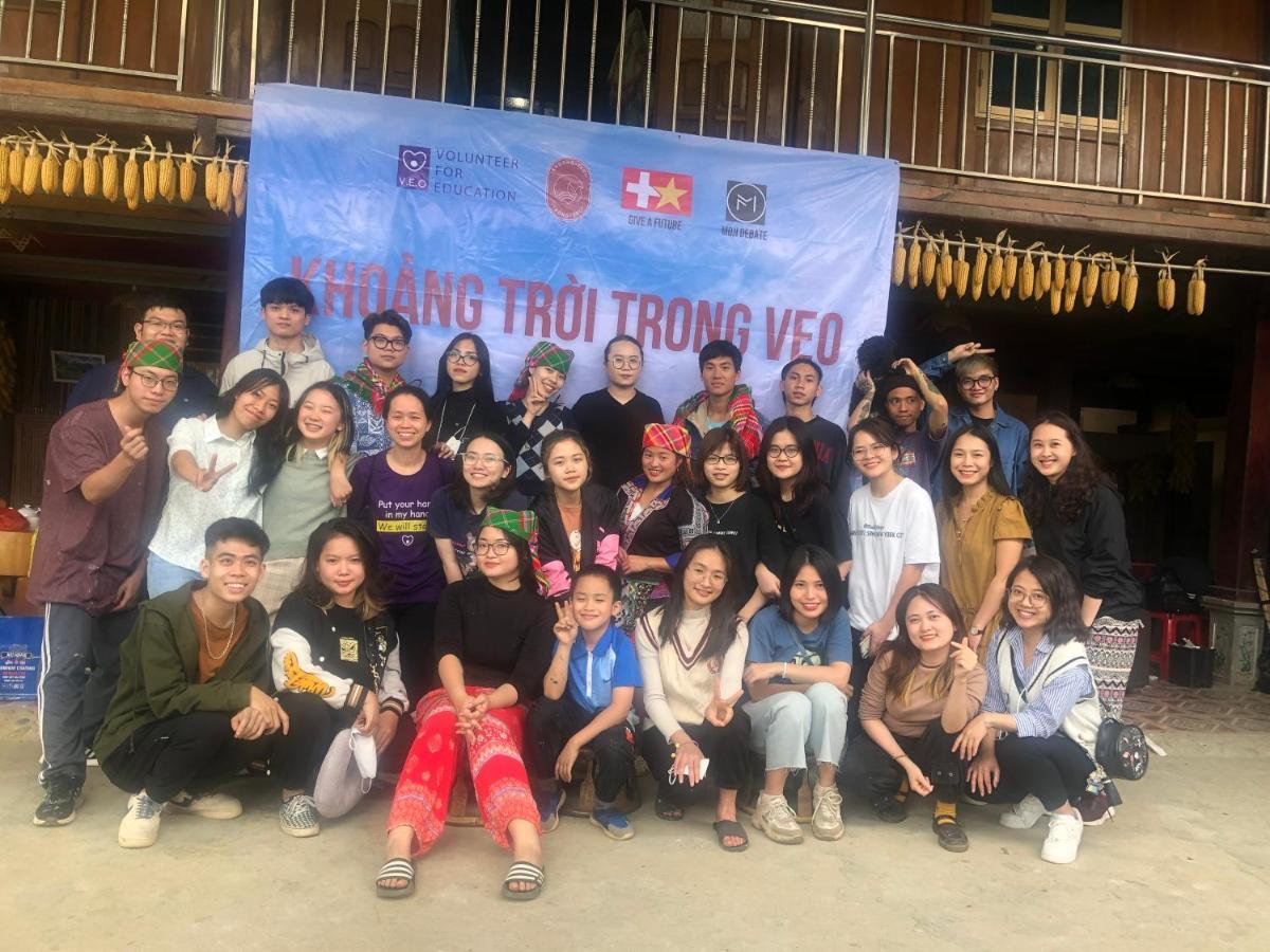 Do Gu Homestay Lao San Chay Bagian luar foto