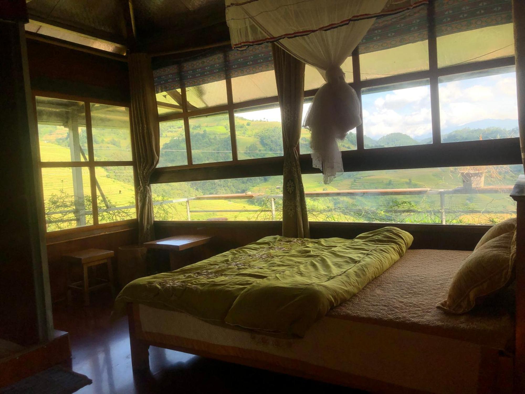 Do Gu Homestay Lao San Chay Bagian luar foto