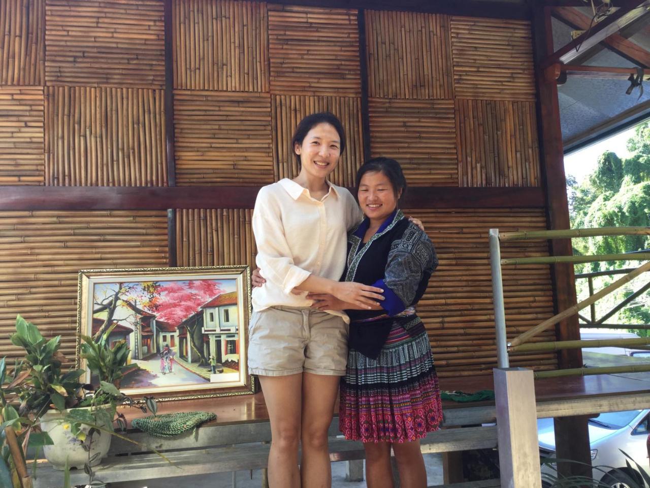Do Gu Homestay Lao San Chay Bagian luar foto