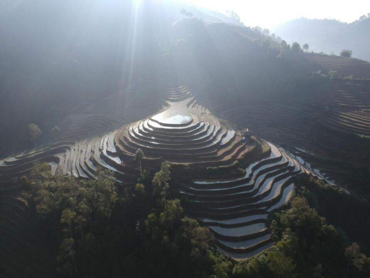 Do Gu Homestay Lao San Chay Bagian luar foto