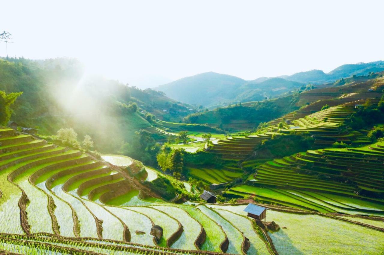 Do Gu Homestay Lao San Chay Bagian luar foto