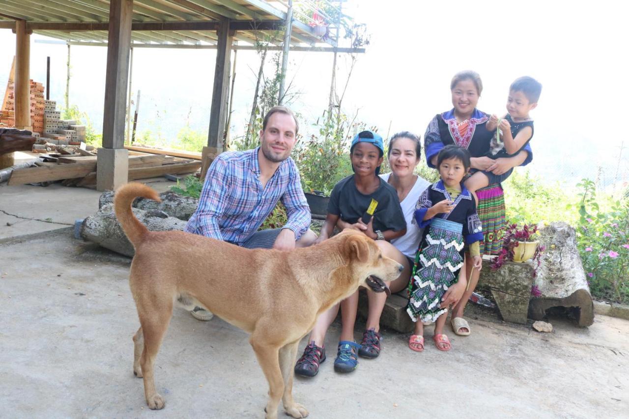 Do Gu Homestay Lao San Chay Bagian luar foto