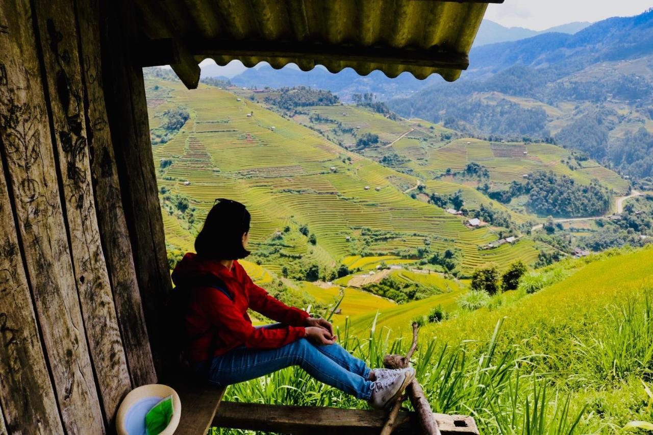 Do Gu Homestay Lao San Chay Bagian luar foto