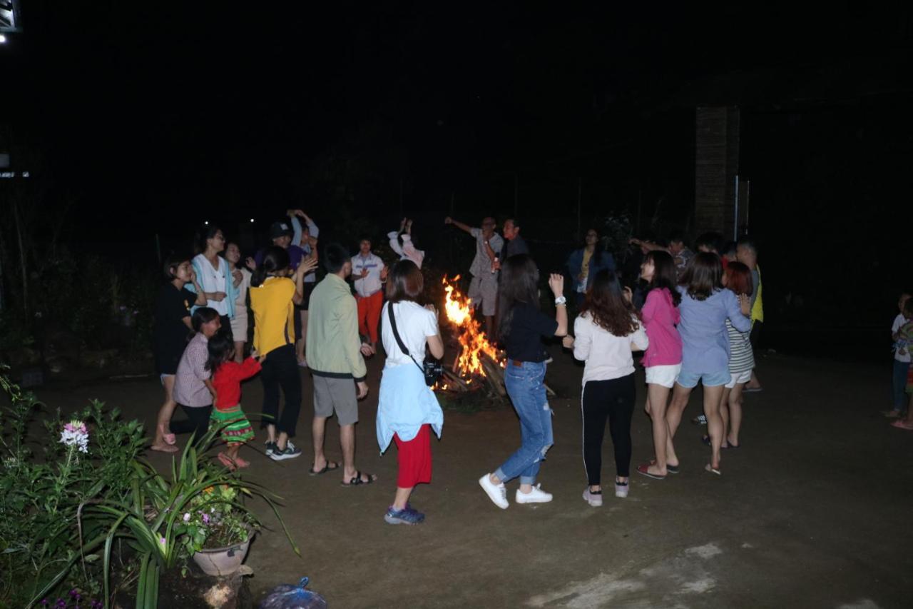Do Gu Homestay Lao San Chay Bagian luar foto