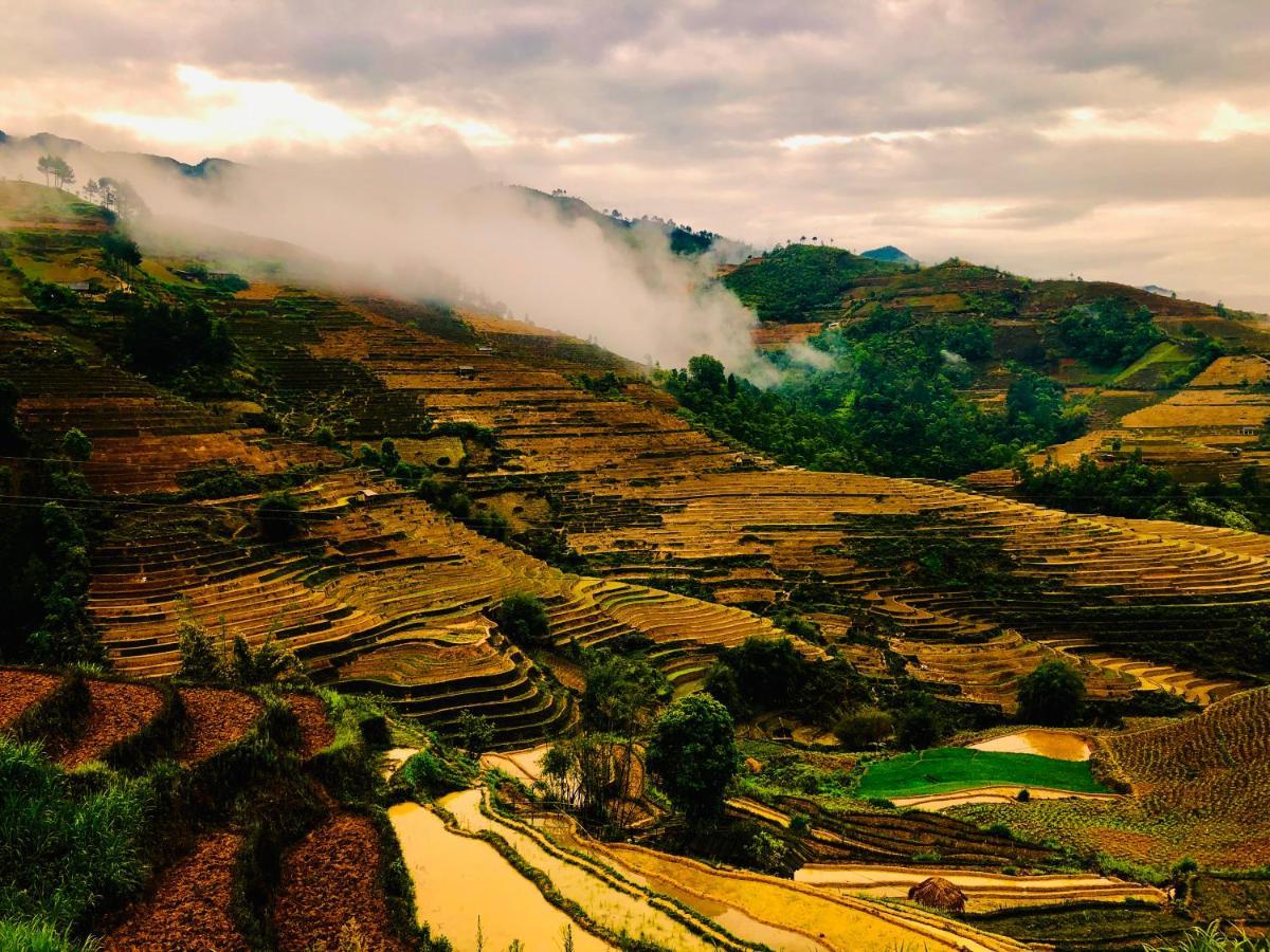 Do Gu Homestay Lao San Chay Bagian luar foto